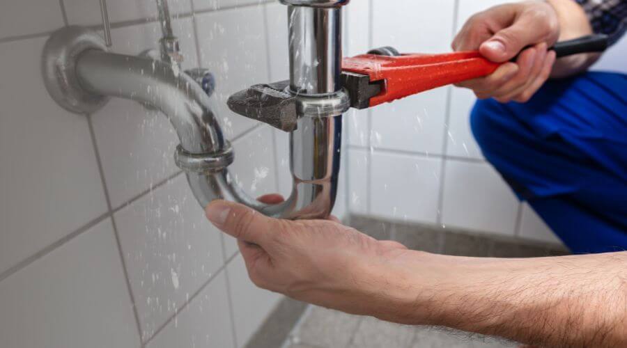Water Line Leak Detection in House, NM